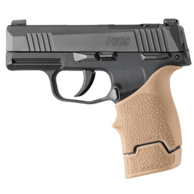 Hogue OverMolded Extension Base Pad, 12rd FDE Rubber Cobblestone Fits Sig Sauer P365 - 18033 Hogue OverMolded Extension Base Pad, 12rd FDE Rubber Cobblestone Fits Sig Sauer P365 - 18033