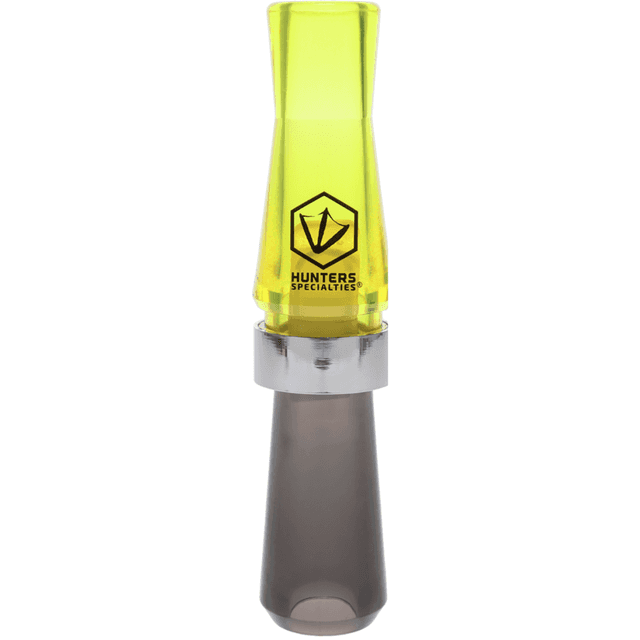 Hunters Specialties E-Z-E Plucker Short Reed Goose Call, Black/Yellow Polycarbonate - HS-WF-SRGC Hunters Specialties E-Z-E Plucker Short Reed Goose Call, Black/Yellow Polycarbonate - HS-WF-SRGC