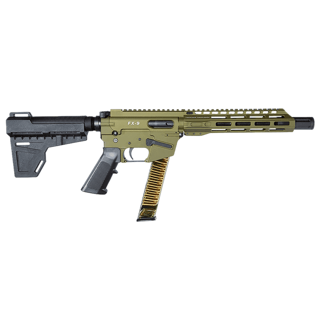 Freedom Ordnance FX9P10-ODG FX9P 9mm Luger 31+1 10" OD Green Pistol Freedom Ordnance FX9P10-ODG FX9P 9mm Luger 31+1 10" OD Green Pistol