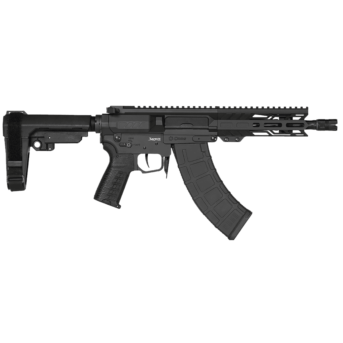 CMMG 76A950AAB Banshee MK47 7.62X39 30+1 8" EML 6" AK Pistol CMMG 76A950AAB Banshee MK47 7.62X39 30+1 8" EML 6" AK Pistol