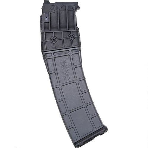 Mossberg 590M Mag-Fed Shotgun 20 Round Box Magazine 12 Gauge 2-3/4" Shells Only Polymer Construction Matte Black Finish Mossberg 590M Mag-Fed Shotgun 20 Round Box Magazine 12 Gauge 2-3/4" Shells Only Polymer Construction Matte Black Finish