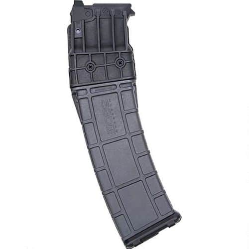 Mossberg 590M Mag-Fed Shotgun 20 Round Box Magazine 12 Gauge 2-3/4" Shells Only Polymer Construction Matte Black Finish Mossberg 590M Mag-Fed Shotgun 20 Round Box Magazine 12 Gauge 2-3/4" Shells Only Polymer Construction Matte Black Finish