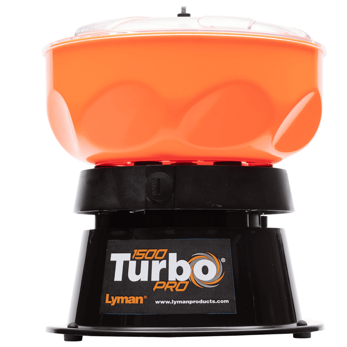 Lyman 1500 Pro Turbo Tumbler, Black/Orange Clean Cases 115V Battery - 7631650 Lyman 1500 Pro Turbo Tumbler, Black/Orange Clean Cases 115V Battery - 7631650