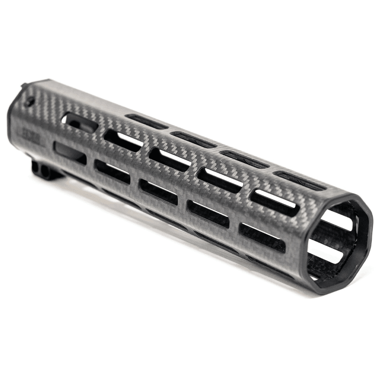 Faxon Firearms Streamline Handguard, 10.20" Carbon Fiber - FFHGMLOK10C1 Faxon Firearms Streamline Handguard, 10.20" Carbon Fiber - FFHGMLOK10C1