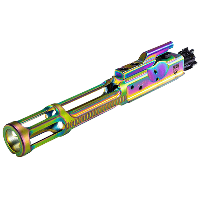 Faxon Firearms Gunner Bolt Carrier Group, Nitride Chameleon Full Auto 5.56 NATO - FF556BCGCNITRIDELWNCR Faxon Firearms Gunner Bolt Carrier Group, Nitride Chameleon Full Auto 5.56 NATO - FF556BCGCNITRIDELWNCR