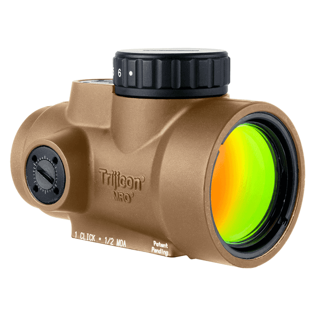 Trijicon 2200325 MRO SD Coyote Tan 1x25mm 2 MOA Red Dot Reticle Trijicon 2200325 MRO SD Coyote Tan 1x25mm 2 MOA Red Dot Reticle