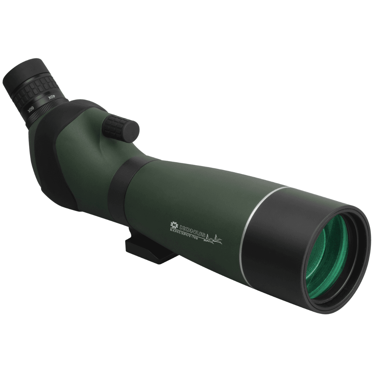 Konus Konuspot 70B Spotting Scope, 20-60x70mm Zoom Includes Case / Tripod - 7129 Konus Konuspot 70B Spotting Scope, 20-60x70mm Zoom Includes Case / Tripod - 7129