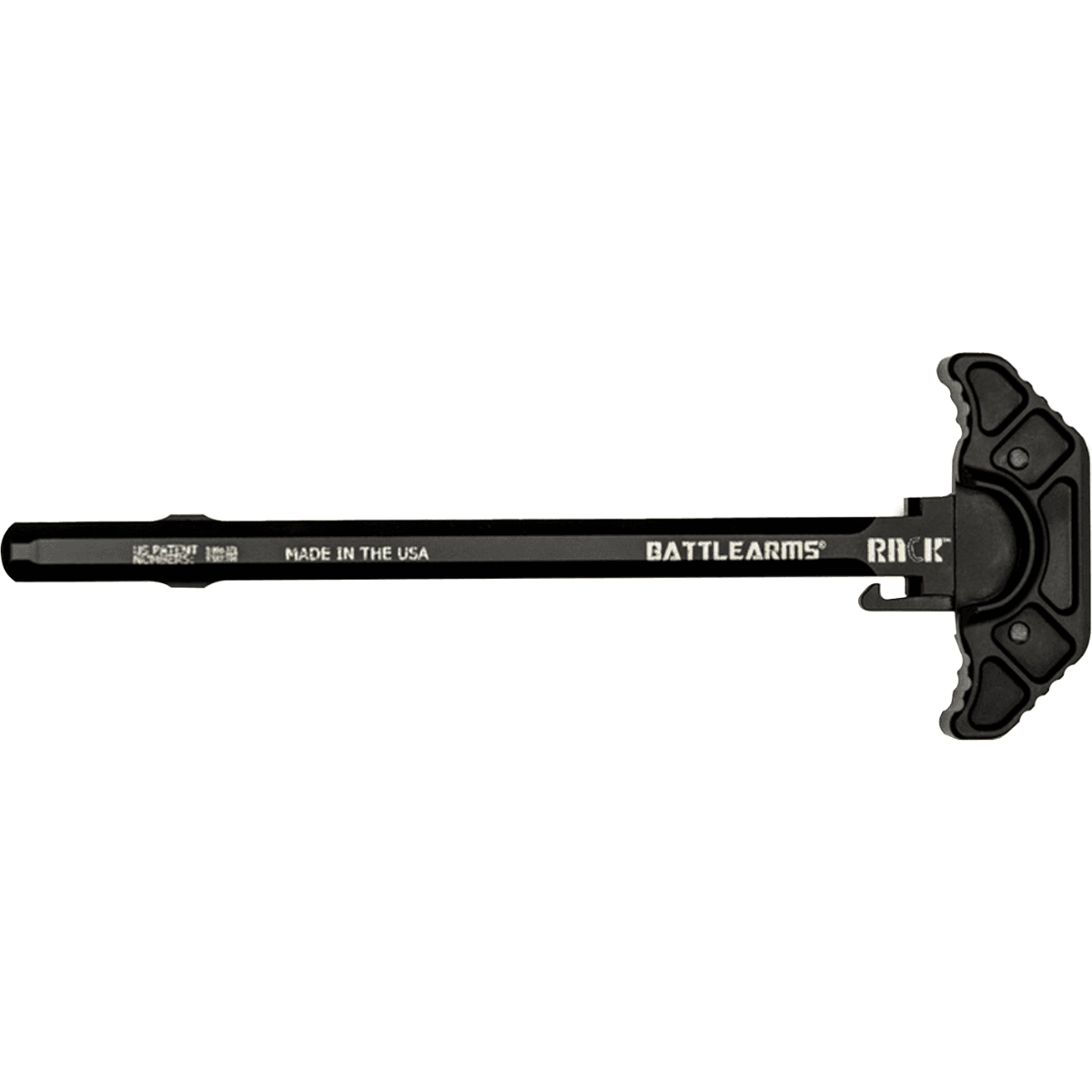 Battle Arms Development Rack15 MOD C Charging Handle, Black Ambidextrous Hand AR-15 - BAD-RACK-15-C Battle Arms Development Rack15 MOD C Charging Handle, Black Ambidextrous Hand AR-15 - BAD-RACK-15-C