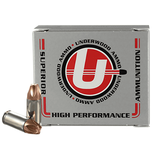 Underwood Ammo Xtreme Defender Ammo, 90gr 20 Per Box/10 Case 9mm - 815 Underwood Ammo Xtreme Defender Ammo, 90gr 20 Per Box/10 Case 9mm - 815