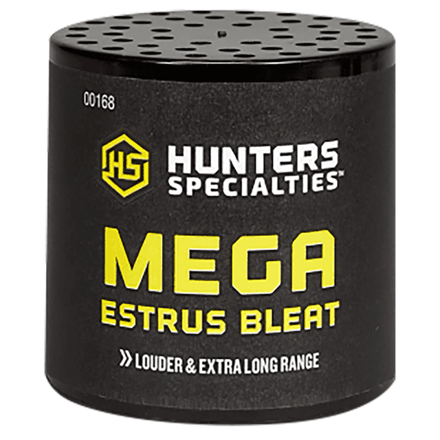 Hunters Specialties Mega Estrus Bleat Deer Call, Durable Plastic - HS-00168 Hunters Specialties Mega Estrus Bleat Deer Call, Durable Plastic - HS-00168