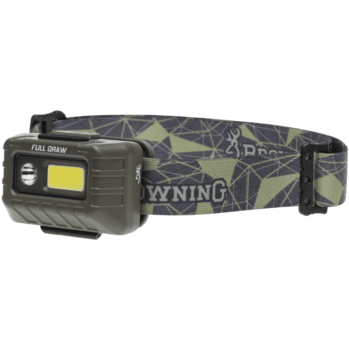 Browning Full Draw Headlamp, 500 Max Lumens 67 yds Distance Rechargeable AAA Batteries - 003713004 Browning Full Draw Headlamp, 500 Max Lumens 67 yds Distance Rechargeable AAA Batteries - 003713004
