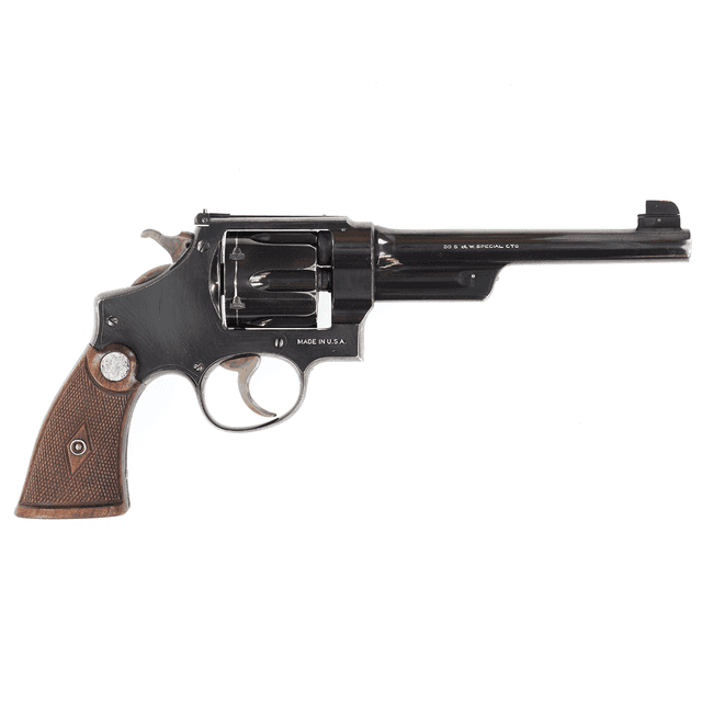 Pre Owned Smith & Wesson 38/44 Outdoorsman 3rd series .38 S&W Special Pre Owned Smith & Wesson 38/44 Outdoorsman 3rd series .38 S&W Special