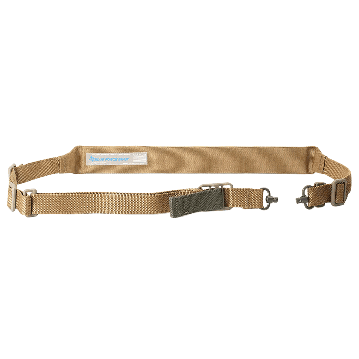 Blue Force Gear Vickers 221 Sling, Coyote Brown Cordura 57"-67" OAL Padded Rifle - VCAS2TO1PB200AACB Blue Force Gear Vickers 221 Sling, Coyote Brown Cordura 57"-67" OAL Padded Rifle - VCAS2TO1PB200AACB