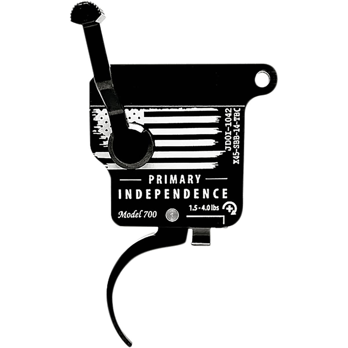 TriggerTech Primary Independence Trigger, Black/White Pull Weight Range of 1.5 - 4.0 lbs Right Hand Fits Remington 700 - X51SAB14TBC TriggerTech Primary Independence Trigger, Black/White Pull Weight Range of 1.5 - 4.0 lbs Right Hand Fits Remington 700 - X51SAB14TBC