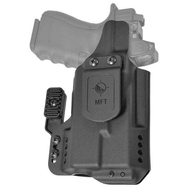 Mission First Tactical Pro Series IWB Light Holster, Black Plastic Ambidextrous Fits Glock 19 - H5GL1WL1 Mission First Tactical Pro Series IWB Light Holster, Black Plastic Ambidextrous Fits Glock 19 - H5GL1WL1