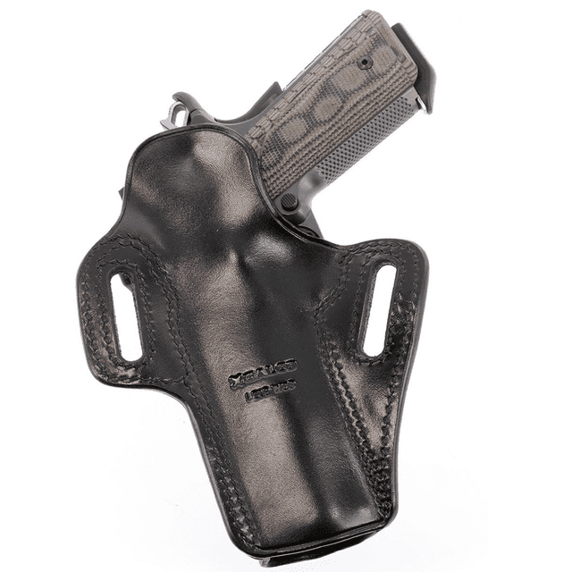 Galco Concealable 2.0 Holster, Black High-Quality Steerhide Belt Slide Mount 1.50" Belt Size Right Hand Fits 1911 - CO2212RB Galco Concealable 2.0 Holster, Black High-Quality Steerhide Belt Slide Mount 1.50" Belt Size Right Hand Fits 1911 - CO2212RB