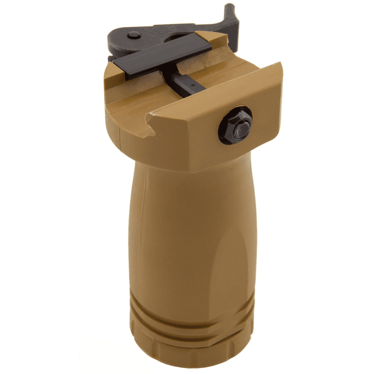 B&T Fore Grip, Coyote Tan Polymer Short QD Mount - BT-211564-CT B&T Fore Grip, Coyote Tan Polymer Short QD Mount - BT-211564-CT