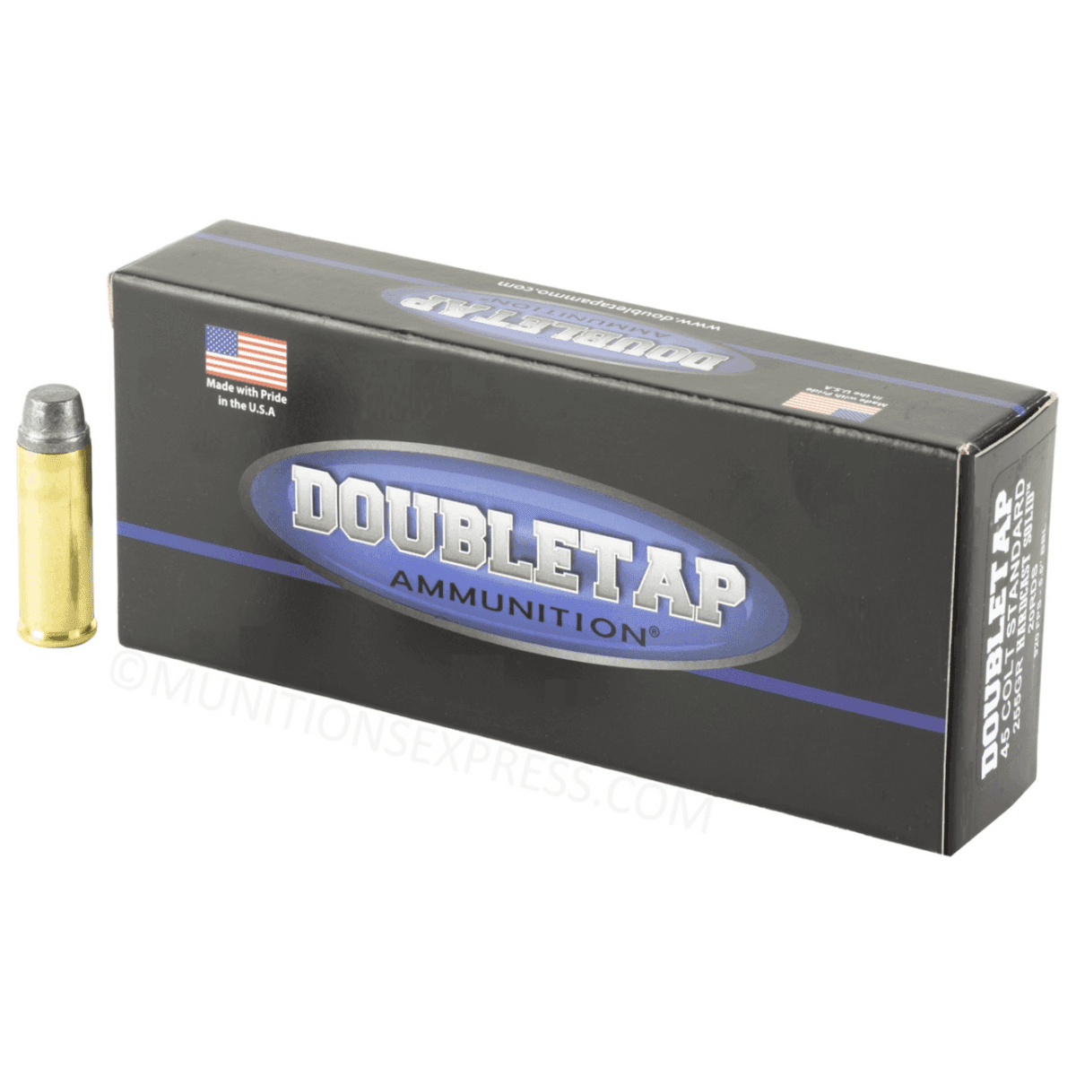 DoubleTap Ammunition Hunter Ammo, 255gr Hard Cast Semi Wadcutter 20 Per Box/25 Case 45 Colt - 45C255CT DoubleTap Ammunition Hunter Ammo, 255gr Hard Cast Semi Wadcutter 20 Per Box/25 Case 45 Colt - 45C255CT