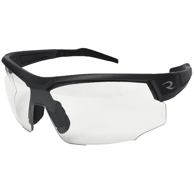 Radians Ballistic Glasses, Clear Lens Black Frame Rubber Nose Piece - CSB1041CS Radians Ballistic Glasses, Clear Lens Black Frame Rubber Nose Piece - CSB1041CS