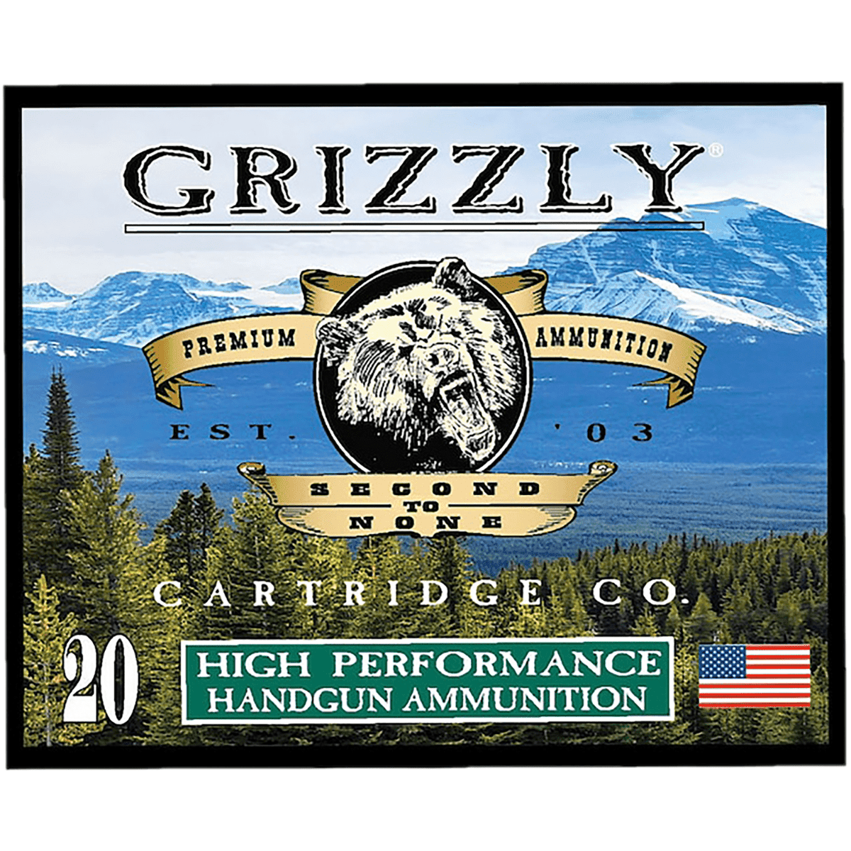 Grizzly Ammo Full Metal Jacket Flat Point Ammo, 148gr 20 Per Box/10 Case 38 Special - GC38SP9 Grizzly Ammo Full Metal Jacket Flat Point Ammo, 148gr 20 Per Box/10 Case 38 Special - GC38SP9