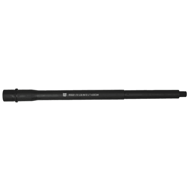 Rosco Manufacturing Husky Barrel, 14.50" Chrome Lined Phosphate 4150 CMV Barrel 1/2"x28 Thread 5.56 NATO - HSK-145-SOC-556-7-MCL Rosco Manufacturing Husky Barrel, 14.50" Chrome Lined Phosphate 4150 CMV Barrel 1/2"x28 Thread 5.56 NATO - HSK-145-SOC-556-7-MCL