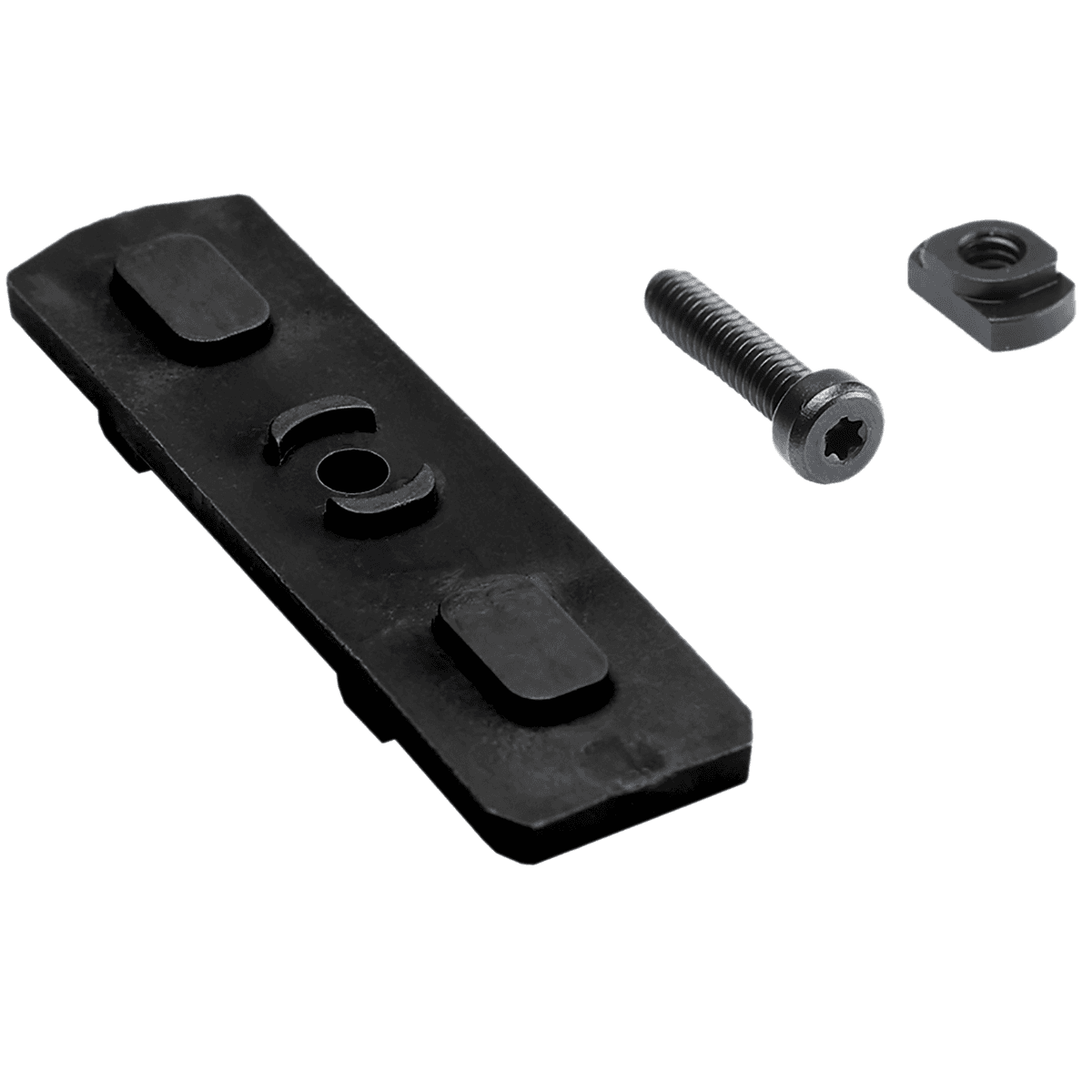 Unity Tactical Axon M-LOK Mounting Kit, Black High-Impact Polymer Spacer Plate/ Screw/ Nut - AXNMB Unity Tactical Axon M-LOK Mounting Kit, Black High-Impact Polymer Spacer Plate/ Screw/ Nut - AXNMB