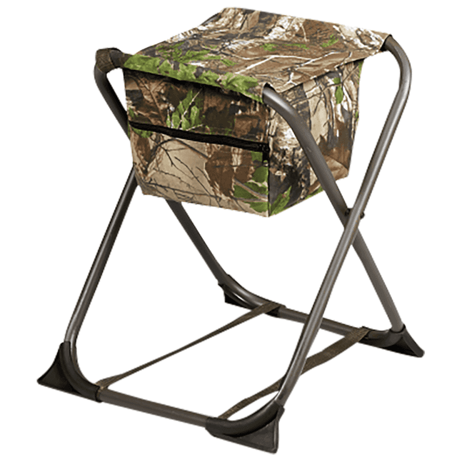 Hunters Specialties Dove Stool, Camo Collapsible 18" Height Up to 225 lbs Weight Capacity - HS-100151 Hunters Specialties Dove Stool, Camo Collapsible 18" Height Up to 225 lbs Weight Capacity - HS-100151