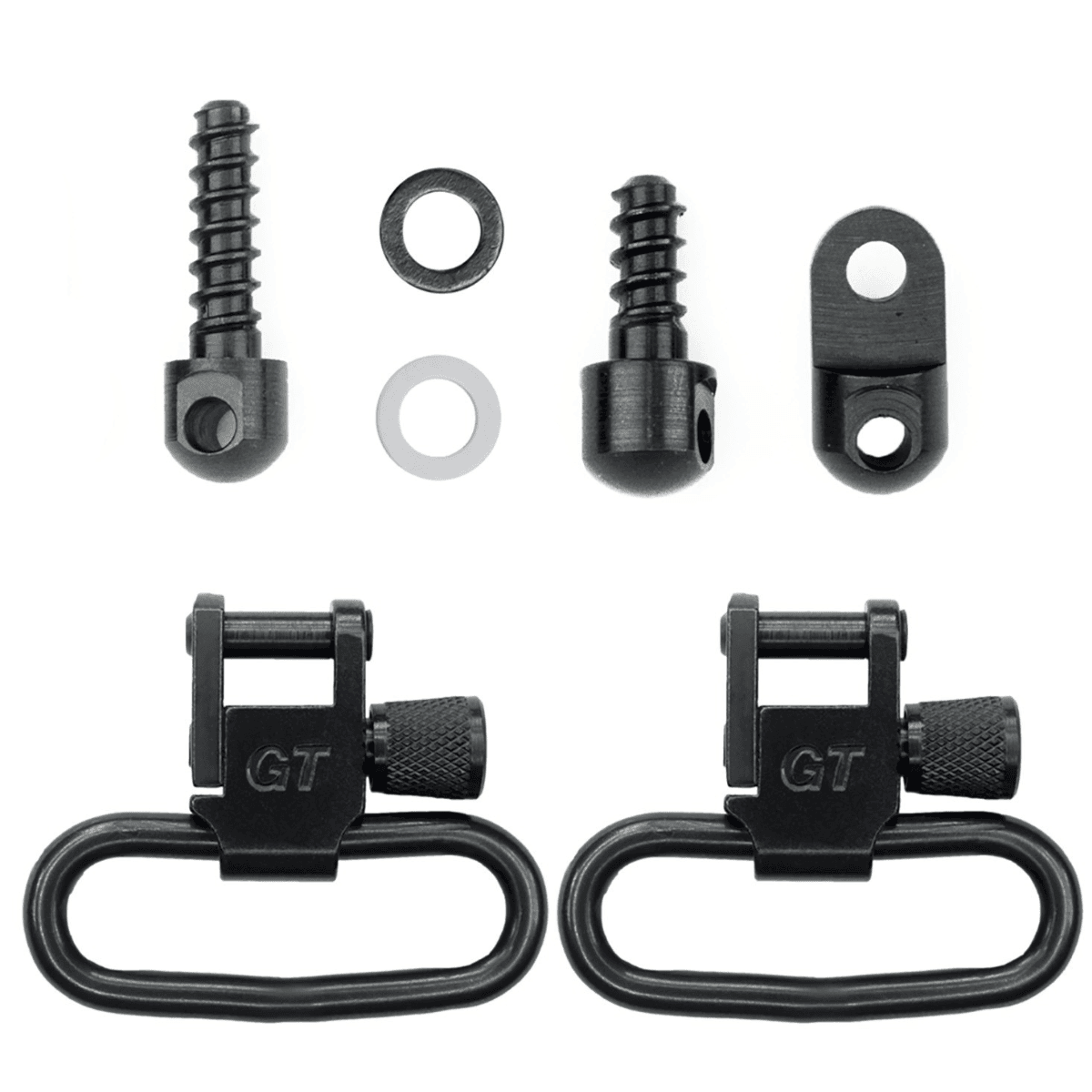 GrovTec US Inc Swivel Set, 1.25" Black Phosphate Rifle Ruger 10/22 - GTSW313 GrovTec US Inc Swivel Set, 1.25" Black Phosphate Rifle Ruger 10/22 - GTSW313