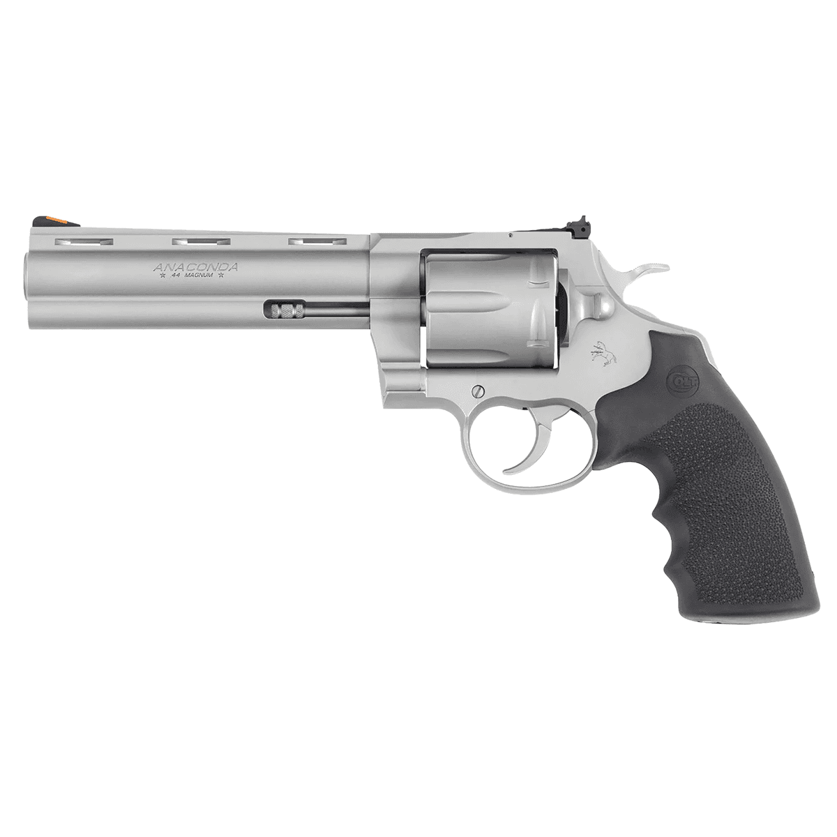 Colt ANACONDASM6RTS Anaconda 44 Mag 6rd Shot 6" Matte Stainless Pistol Colt ANACONDASM6RTS Anaconda 44 Mag 6rd Shot 6" Matte Stainless Pistol