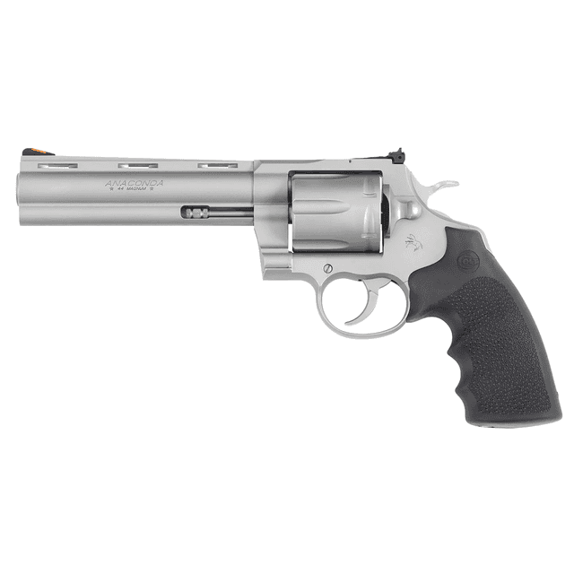 Colt ANACONDASM6RTS Anaconda 44 Mag 6rd Shot 6" Matte Stainless Pistol Colt ANACONDASM6RTS Anaconda 44 Mag 6rd Shot 6" Matte Stainless Pistol