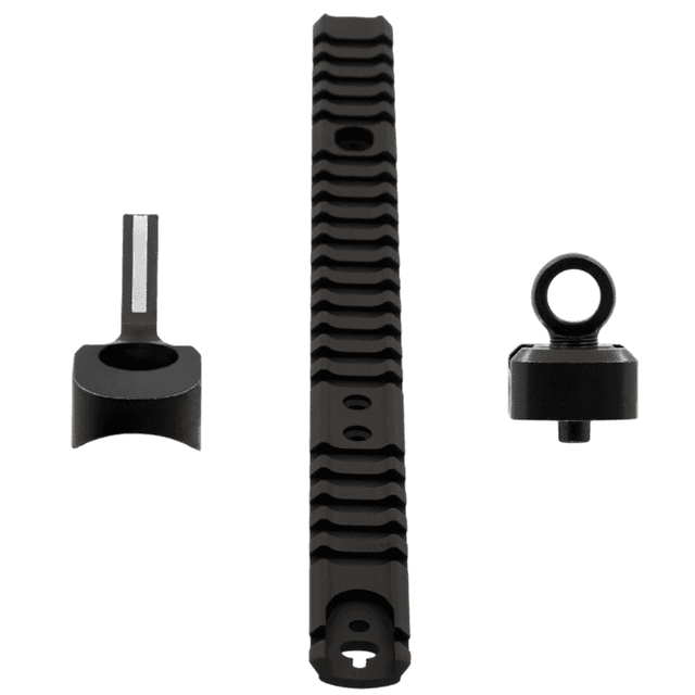 XS Sights Lever Rail w/ Ghost Ring Sight Set, Black Anodized Aluminum Picatinny Rail Iron Sight for Rifle Marlin / Ruger 1894 w/ Round Barrel - ML10095 XS Sights Lever Rail w/ Ghost Ring Sight Set, Black Anodized Aluminum Picatinny Rail Iron Sight for Rifle Marlin / Ruger 1894 w/ Round Barrel - ML10095
