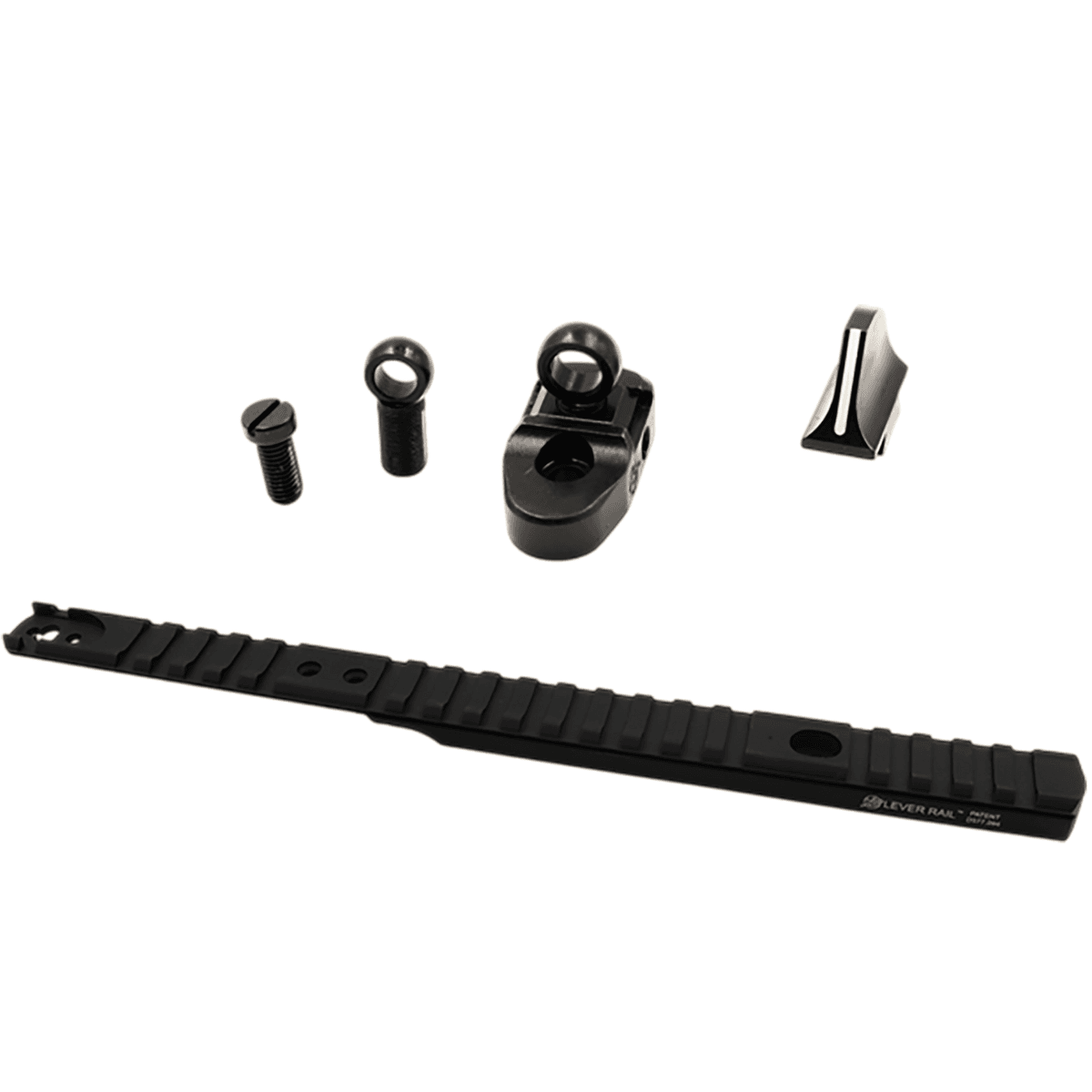 XS Sights Lever Rail w/ Ghost Ring Sight Set, Black Anodized Aluminum Picatinny Rail Iron Sight for Rifle Henry 45-70 w/ Round Barrel - HN10015 XS Sights Lever Rail w/ Ghost Ring Sight Set, Black Anodized Aluminum Picatinny Rail Iron Sight for Rifle Henry 45-70 w/ Round Barrel - HN10015