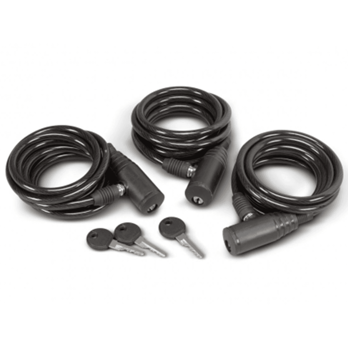 Hunters Specialties Cable Lock, Black 6' 3 Pack - HS-00608 Hunters Specialties Cable Lock, Black 6' 3 Pack - HS-00608