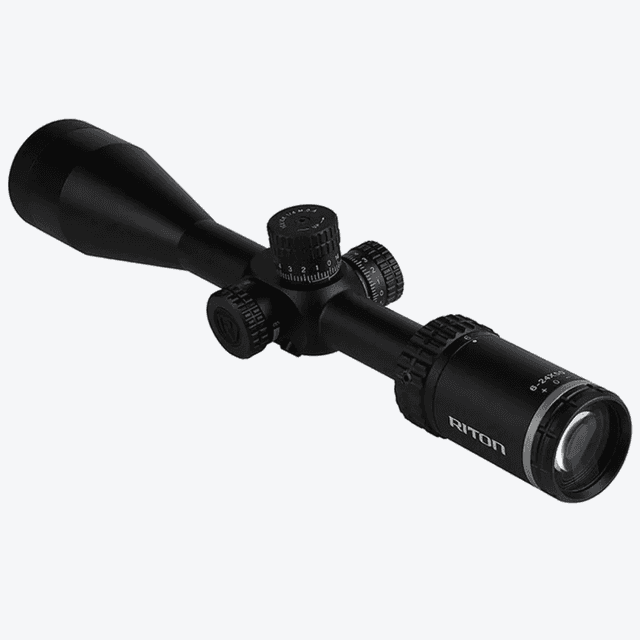 Riton Optics 1 Conquer Rifle Scope, Black Aluminum 6-24x 50mm 1" Tube R3 Reticle Includes Flip Up Lens Covers / Lens Cloth / Allen Wrench - 1C624AS23 Riton Optics 1 Conquer Rifle Scope, Black Aluminum 6-24x 50mm 1" Tube R3 Reticle Includes Flip Up Lens Covers / Lens Cloth / Allen Wrench - 1C624AS23