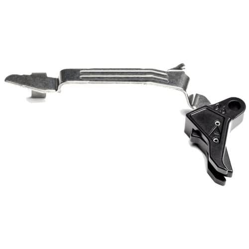 Agency Arms Drop In Flat Faced Trigger GLOCK 43 9mm Luger 3.5LB Connector Matte Black Agency Arms Drop In Flat Faced Trigger GLOCK 43 9mm Luger 3.5LB Connector Matte Black