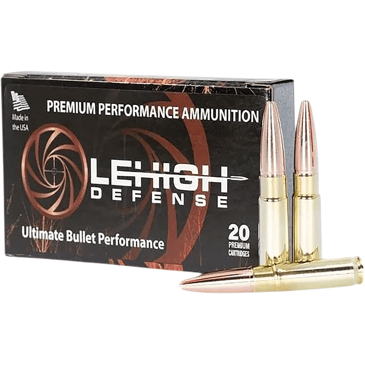 Lehigh Defense Tipped Maximum Expansion Ammo, 194gr 20 Per Box/10 Case 300 Blackout - LA300BLK194ME3 Lehigh Defense Tipped Maximum Expansion Ammo, 194gr 20 Per Box/10 Case 300 Blackout - LA300BLK194ME3