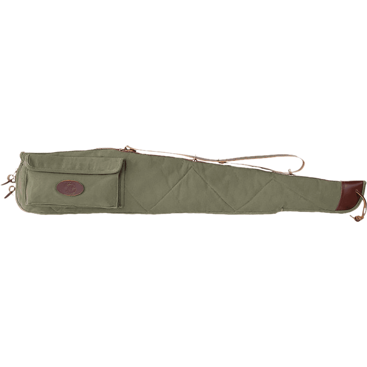 Bulldog Classic Canvas Rifle Case, 50" Green Weather Resistant Full Length Zipper - BD386 Bulldog Classic Canvas Rifle Case, 50" Green Weather Resistant Full Length Zipper - BD386