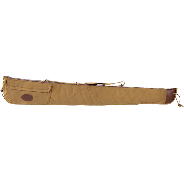 Bulldog Classic Canvas Shotgun Case, 52" Long Tan Weather Resistant - BD389 Bulldog Classic Canvas Shotgun Case, 52" Long Tan Weather Resistant - BD389