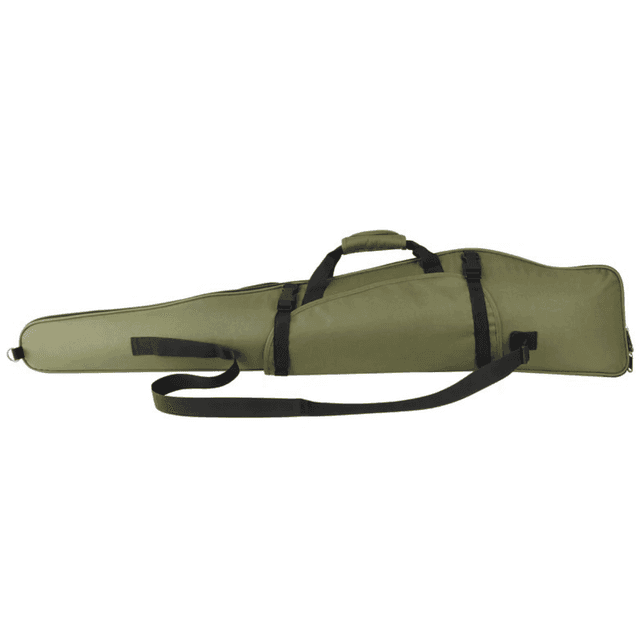 Bulldog Hunter Rifle Case, 48" Black/Green Poly Oxford - BD350 Bulldog Hunter Rifle Case, 48" Black/Green Poly Oxford - BD350