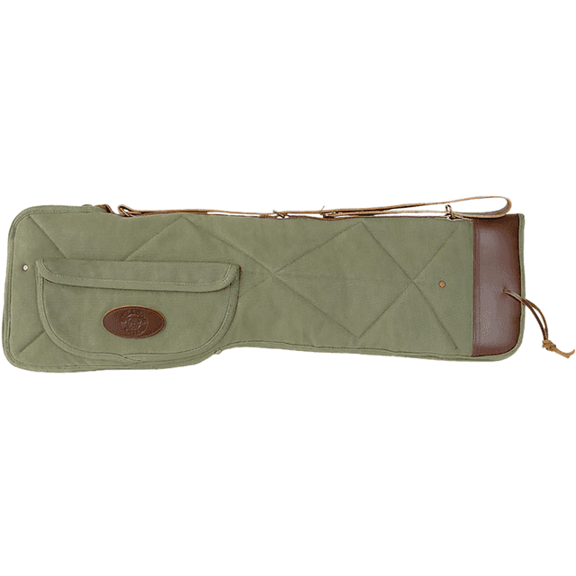 Bulldog Classic Canvas Take Down Shotgun Case, 28" Long Green Poly Oxford - BD380 Bulldog Classic Canvas Take Down Shotgun Case, 28" Long Green Poly Oxford - BD380