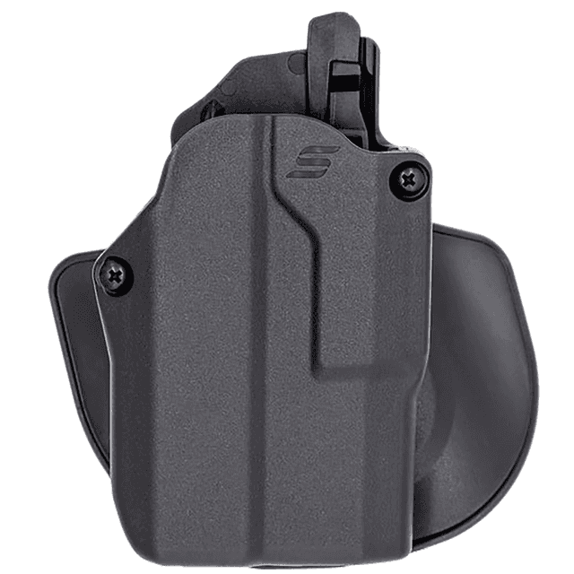 Safariland Solis ALS OWB Holster, Black Right Hand Fits P365 X-Macro Compatible w/ TLR-7 - SOLIS1565A7C3411 Safariland Solis ALS OWB Holster, Black Right Hand Fits P365 X-Macro Compatible w/ TLR-7 - SOLIS1565A7C3411