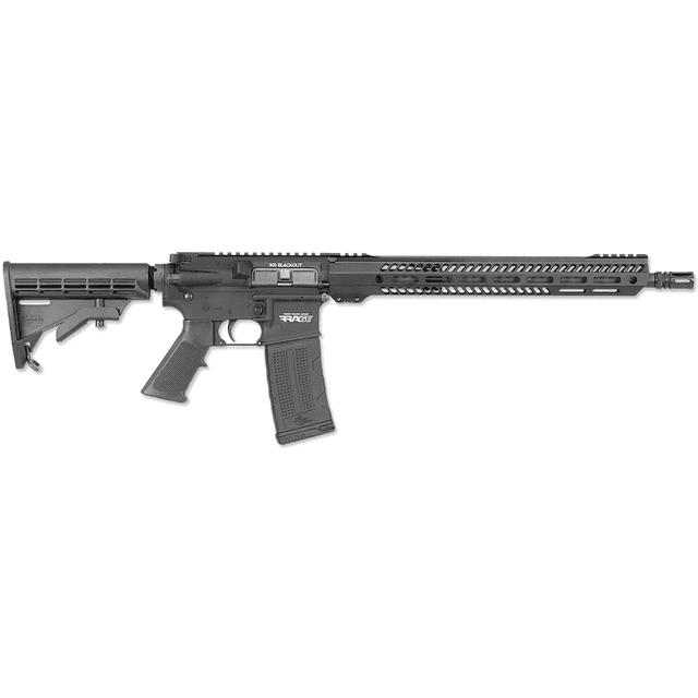Rock River Arms LAR-15M RRAGE 3G Rifle, 16" Black Threaded Barrel Black Picatinny Rail Aluminum Receiver M-LOK Handguard 6 Position RRA Tactical Car Black Polymer Stock Black A2 Grip 30+1rd 300 AAC Blackout - BLK1700DS Rock River Arms LAR-15M RRAGE 3G Rifle, 16" Black Threaded Barrel Black Picatinny Rail Aluminum Receiver M-LOK Handguard 6 Position RRA Tactical Car Black Polymer Stock Black A2 Grip 30+1rd 300 AAC Blackout - BLK1700DS