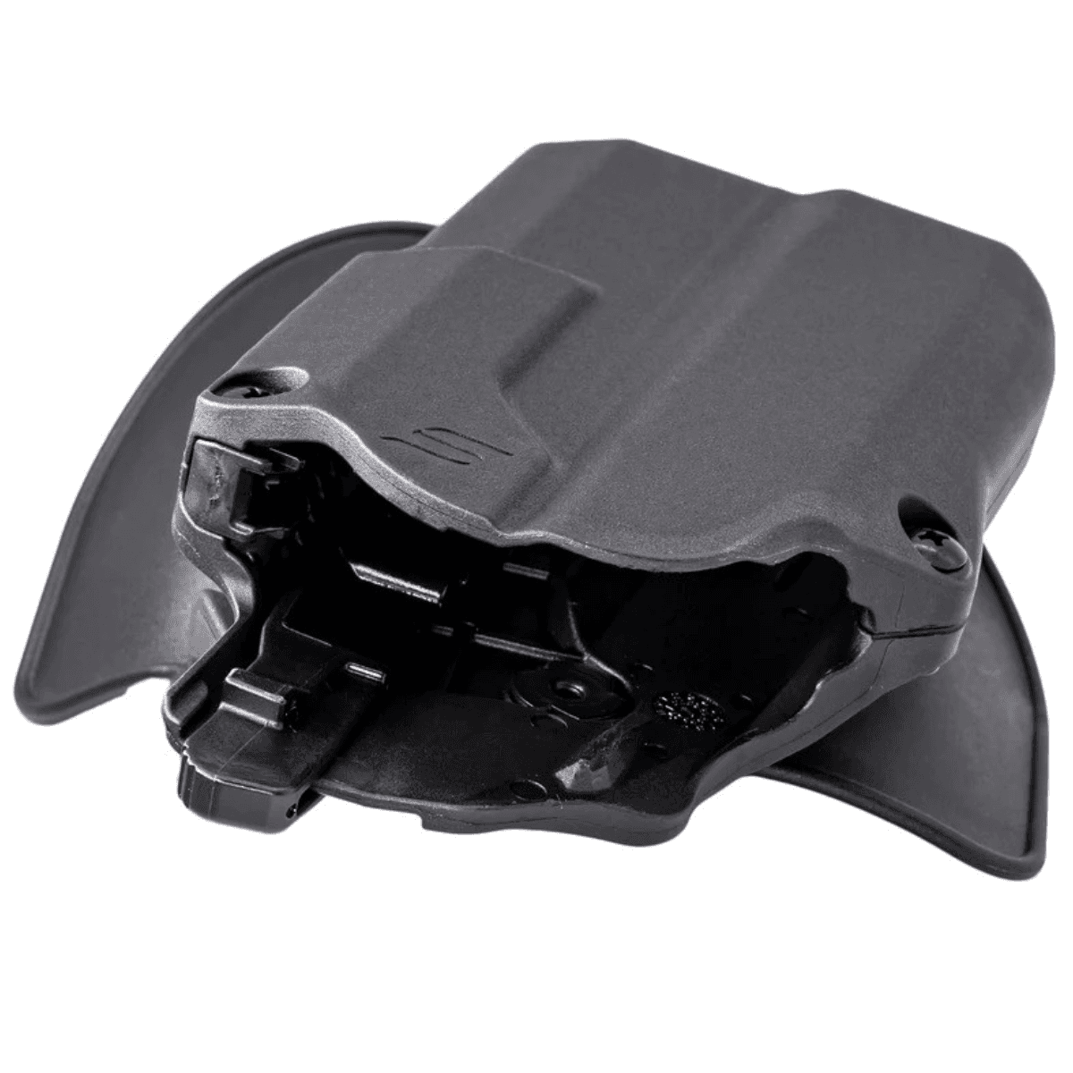 Safariland Solis ALS OWB Holster, Black Right Hand Compatible w/ Glock 19 - SOLIS12835A0C3411 Safariland Solis ALS OWB Holster, Black Right Hand Compatible w/ Glock 19 - SOLIS12835A0C3411