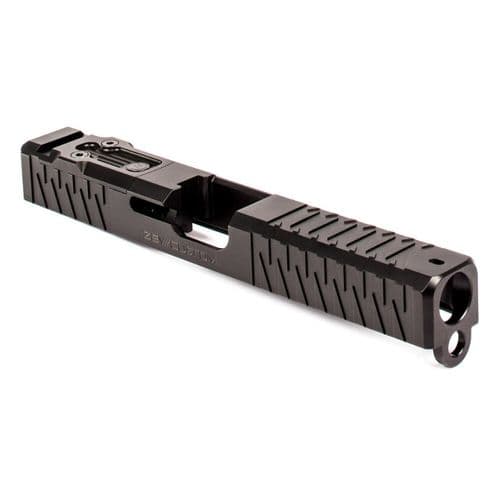 Zev Technologies GLOCK 17 Gen3 SOCOM Signature Slide Cut For Trijicon RMR Red Dot Sight Stainless Steel Construction DLC Finish Matte Black Zev Technologies GLOCK 17 Gen3 SOCOM Signature Slide Cut For Trijicon RMR Red Dot Sight Stainless Steel Construction DLC Finish Matte Black