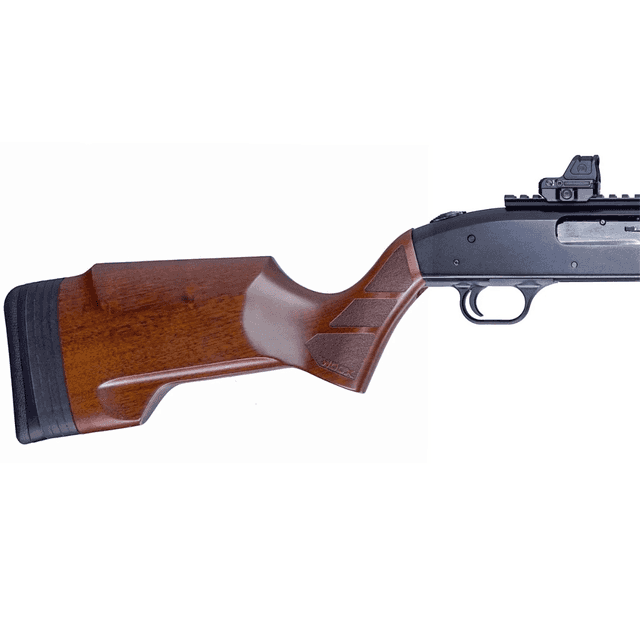 Woox Gladiatore Shotgun Stock, Walnut Wood 12.25" OAL Ambidextrous Fits Mossberg 88/500/590 - SH.STK012.01 Woox Gladiatore Shotgun Stock, Walnut Wood 12.25" OAL Ambidextrous Fits Mossberg 88/500/590 - SH.STK012.01