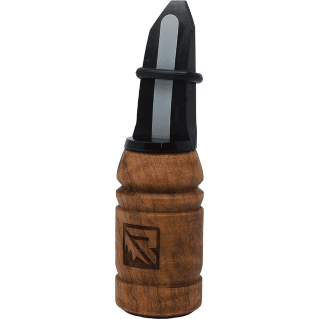 Riven Menace Rough Cut Elk Call, Black/Brown Snake Wood Attracts Elk Species - 65152 Riven Menace Rough Cut Elk Call, Black/Brown Snake Wood Attracts Elk Species - 65152