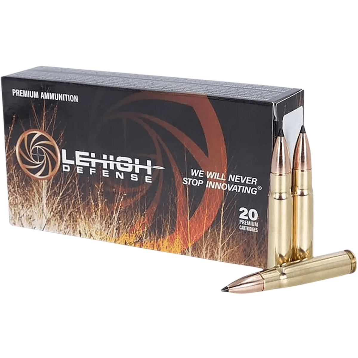 Lehigh Defense Tipped Controlled Chaos Ammo, 180gr 20 Per Box/10 Case 358 Win - LA358180TCC Lehigh Defense Tipped Controlled Chaos Ammo, 180gr 20 Per Box/10 Case 358 Win - LA358180TCC
