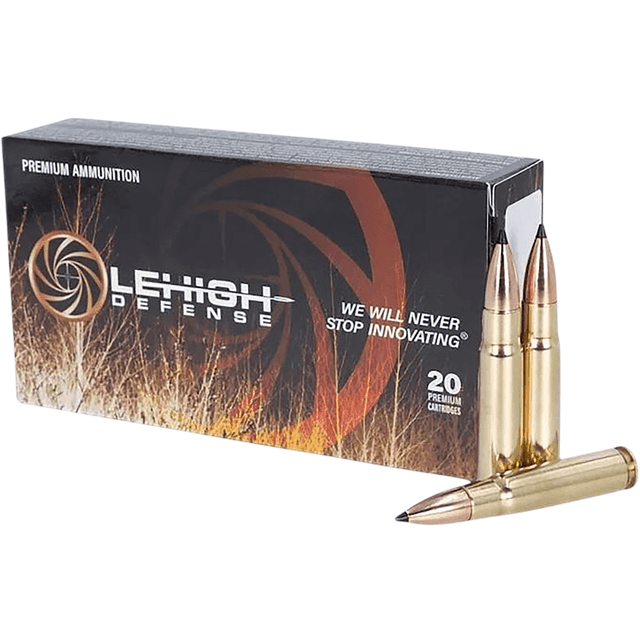Lehigh Defense Tipped Controlled Chaos Ammo, 180gr 20 Per Box/10 Case 358 Win - LA358180TCC Lehigh Defense Tipped Controlled Chaos Ammo, 180gr 20 Per Box/10 Case 358 Win - LA358180TCC