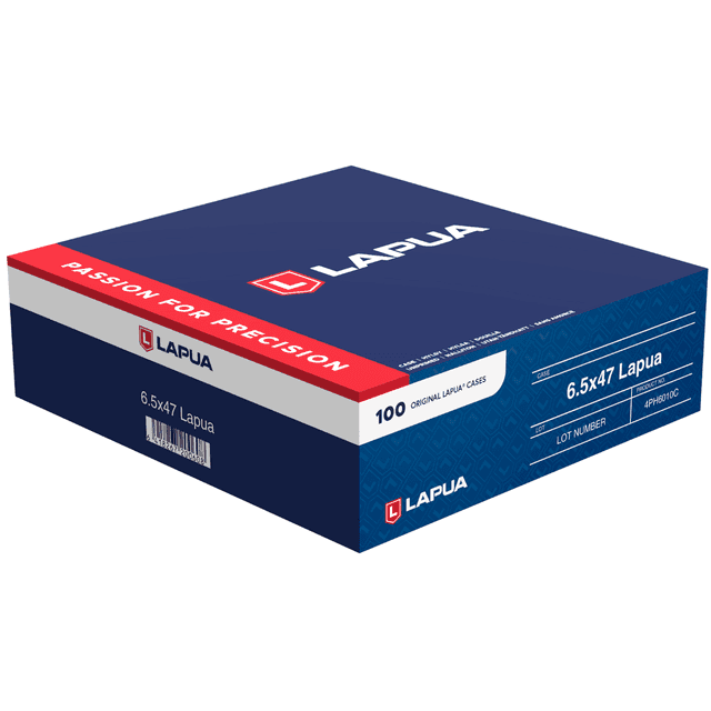 Berger Bullets Unprimed Cases, Brass 100/Box Rifle 6.5x47 - 4PH6010C Berger Bullets Unprimed Cases, Brass 100/Box Rifle 6.5x47 - 4PH6010C