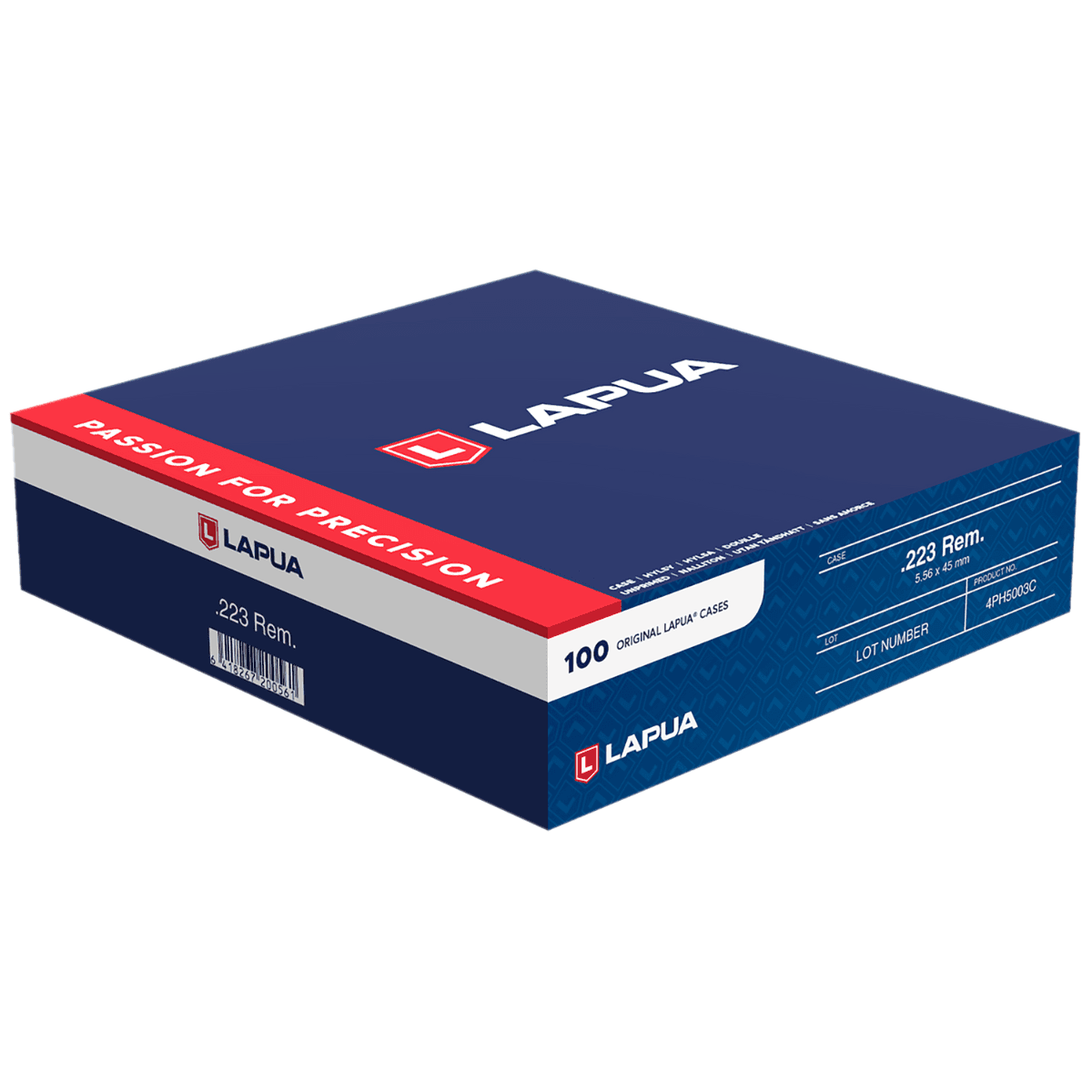 Berger Bullets Unprimed Cases, Brass 100/Box Rifle 223 Rem - 4PH5003C Berger Bullets Unprimed Cases, Brass 100/Box Rifle 223 Rem - 4PH5003C